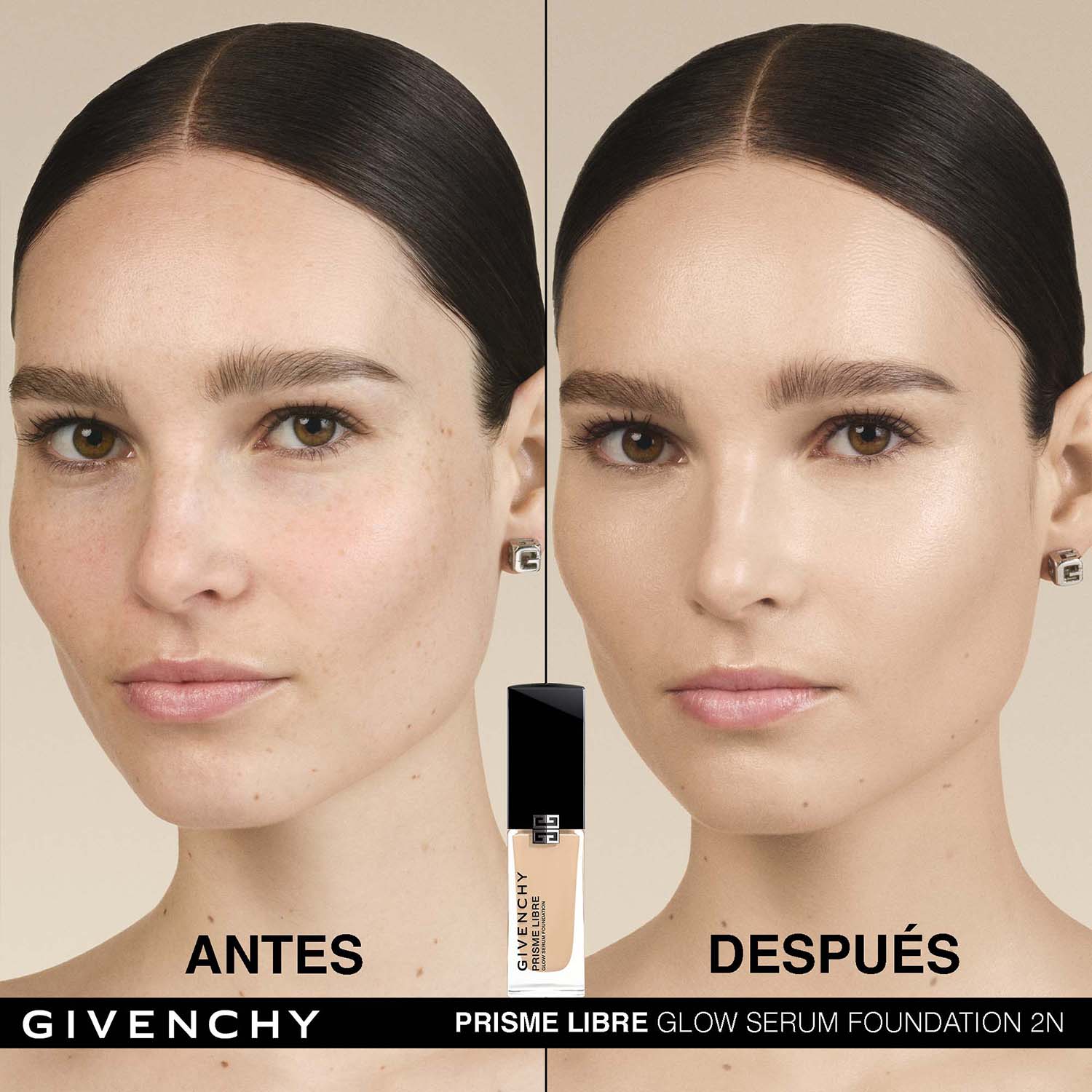 PRISME LIBRE GLOW SERUM FOUNDATION. BASE DE MAQUILLAJE EN SUERO QUE MEJORA LA PIEL, LUMINOSIDAD 24H E HIDRATACIÓN 48 H (BASE DE MAQUILLAJE EN SUERO)